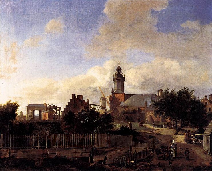 Street before Haarlem Tower